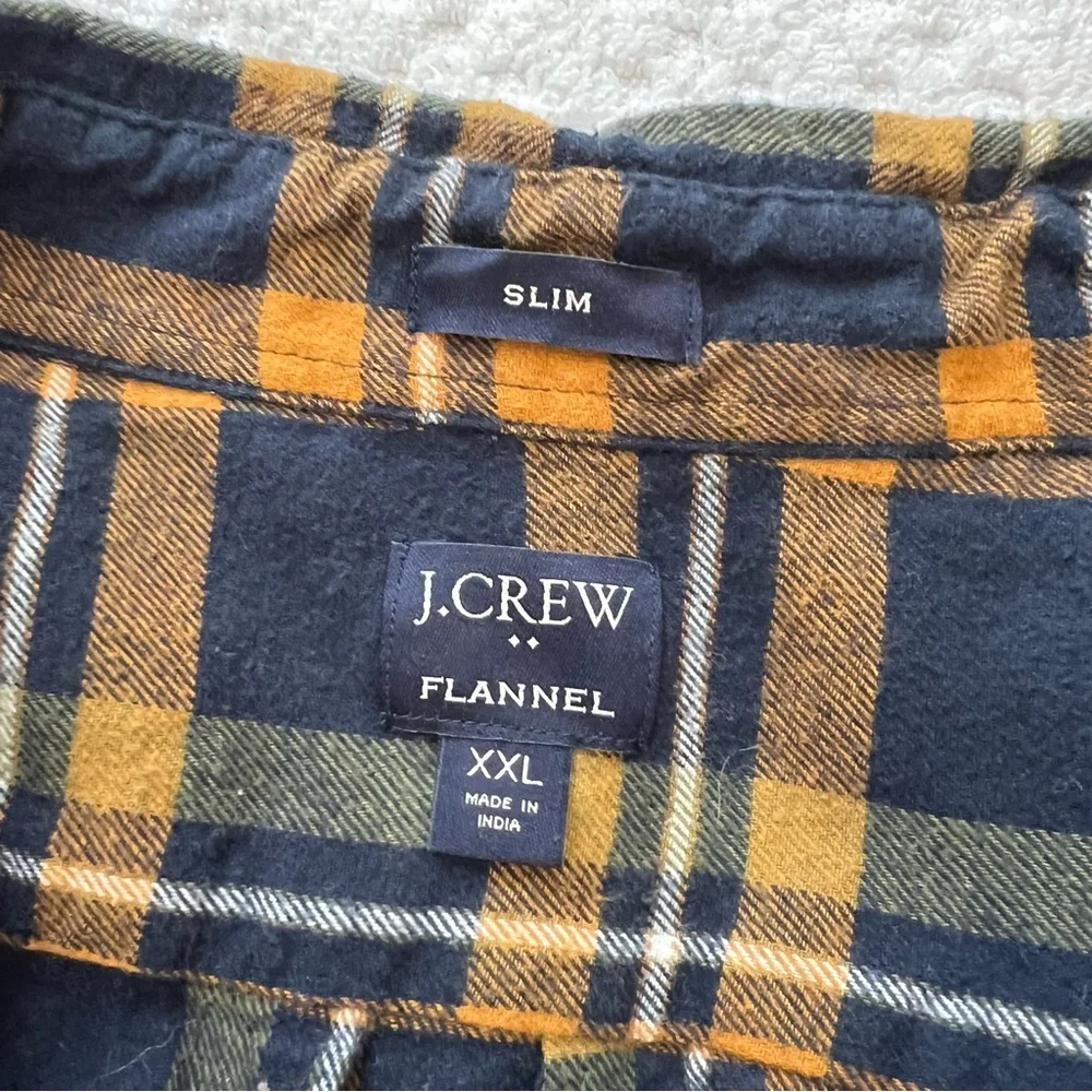 ! J. Crew Flannel. Slim fit men’s shirt